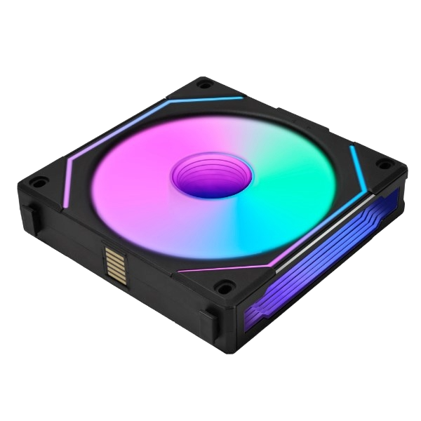Lian Li UNI FAN SL-INF Reverse Blade 120mm ARGB Chassis Fan in Black